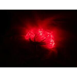 LED String Lights Red Hearts 10 Ct 3 Ft DIY Valentine's Craft Projects Wreaths